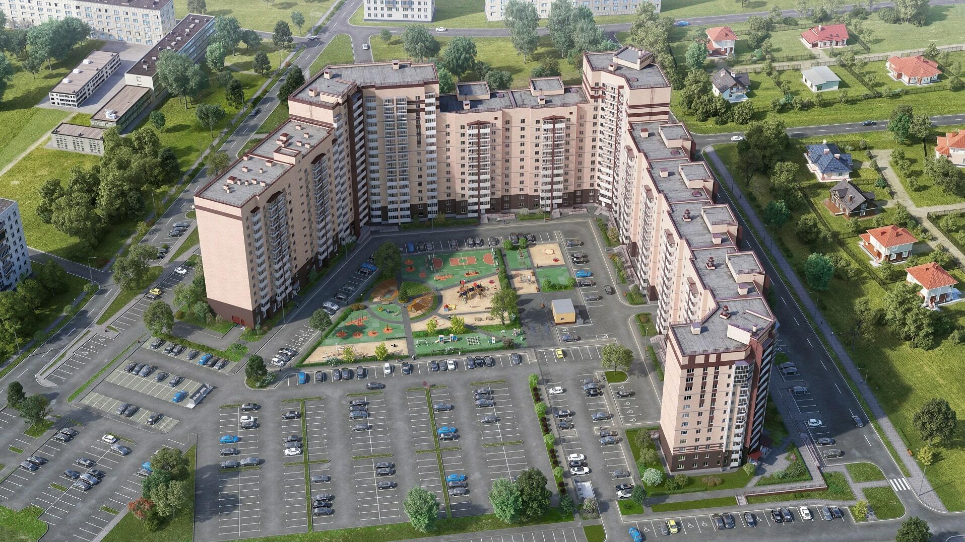Скидки до 800 000 рублей на квартиры в новом, кирпичном комплексе