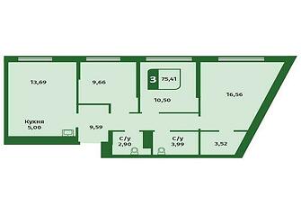 Представляем вашему вниманию большую, трехкомнатную квартиру (75,59 кв. м) с хорошей скидкой – 170 000 рублей. Удобная планировка: кухня-гостиная, раздельный санузел, три полноценные комнаты (самая большая со своей гардеробной), функциональный коридор. Квартира на 5 этаже – самый идеальный этаж с видом на озеро. Все подробности по телефону: (3452) 516 – 090. Акция действует до 15 июня 2022 года.