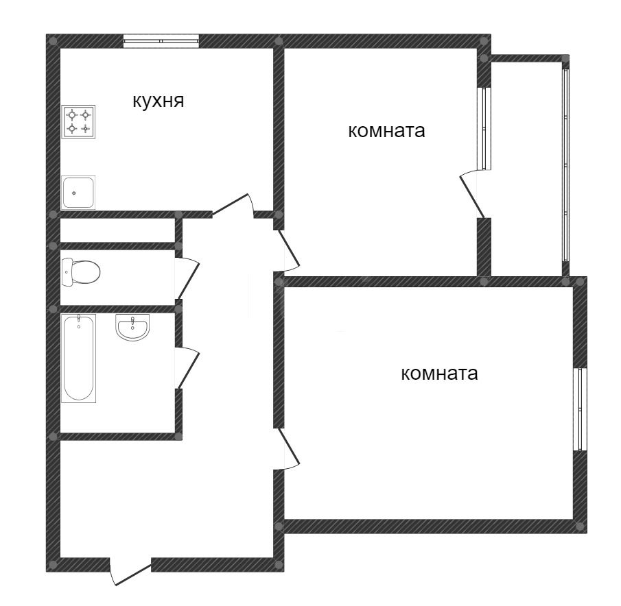 Купить 2х Комнатную Квартиру В Тюменской Слободе