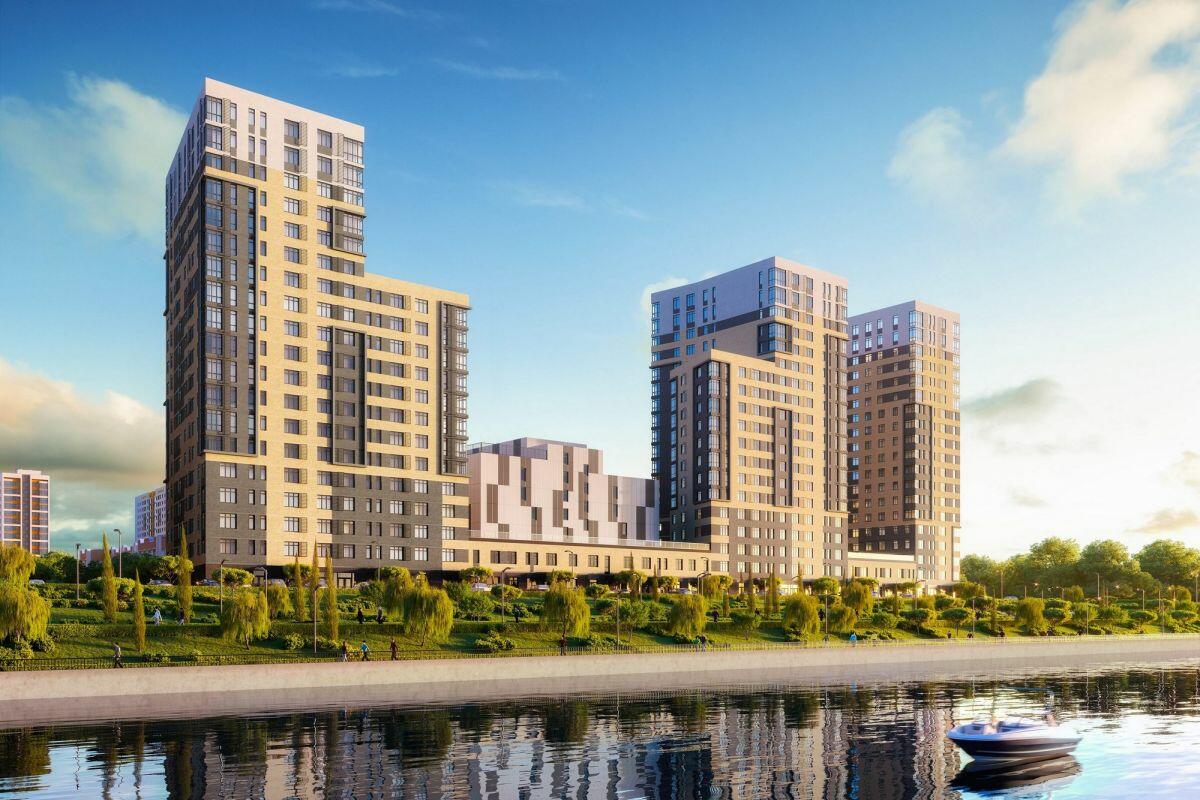 Последние квартиры в новом жилом комплексе на берегу реки со скидкой до 1 300 000 рублей